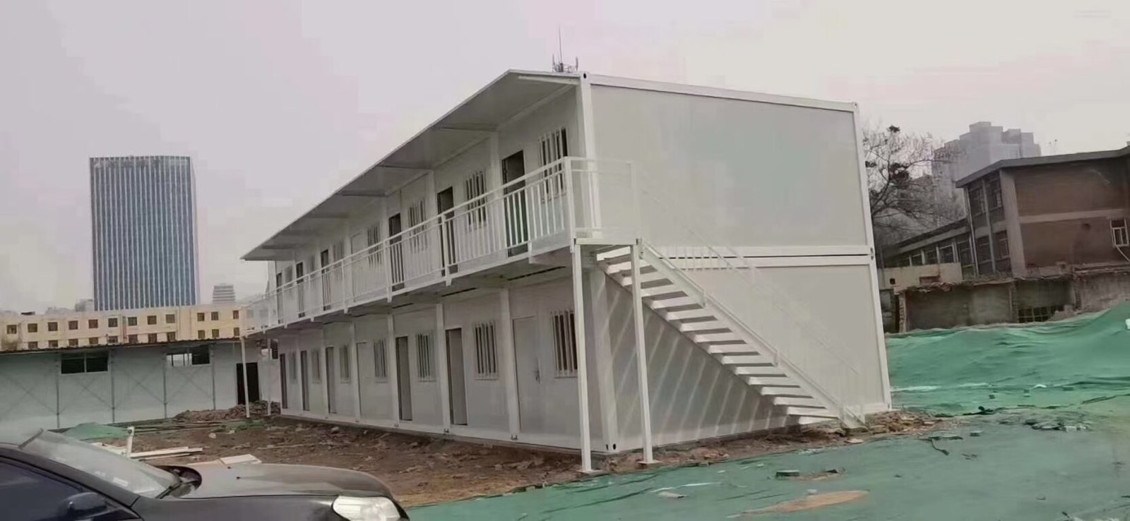 container houses for construction site accommodation