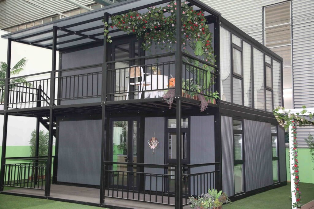 flat pack vs expandable container house