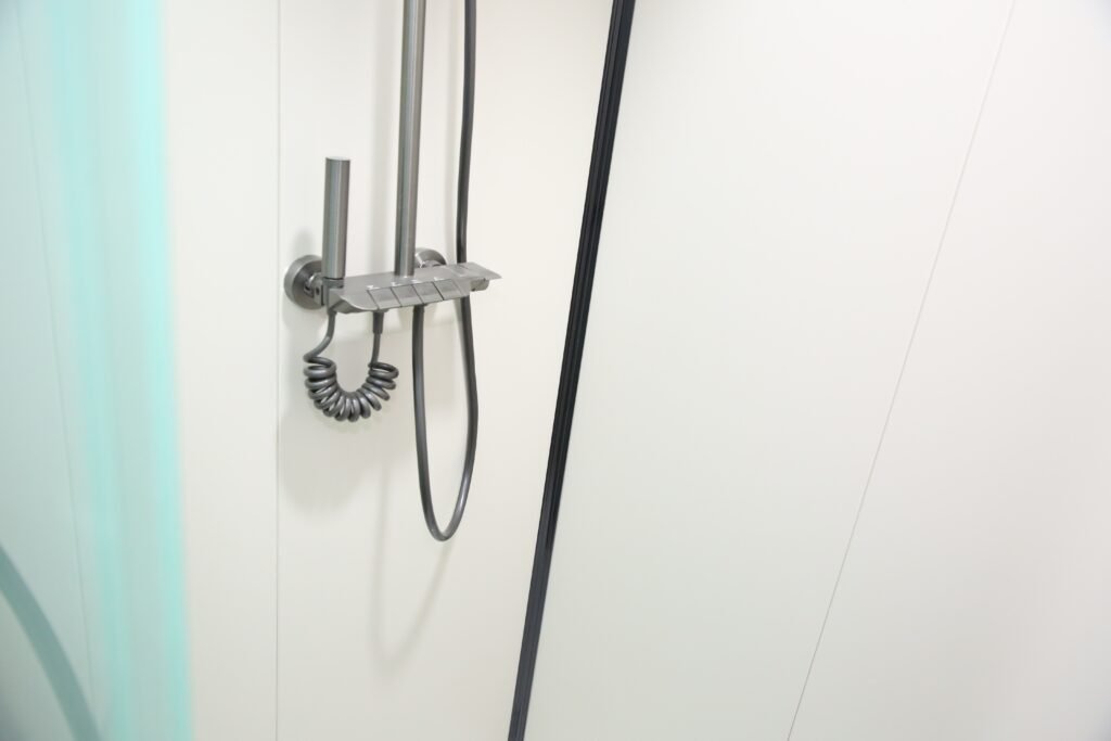 Expandable container house exterior view