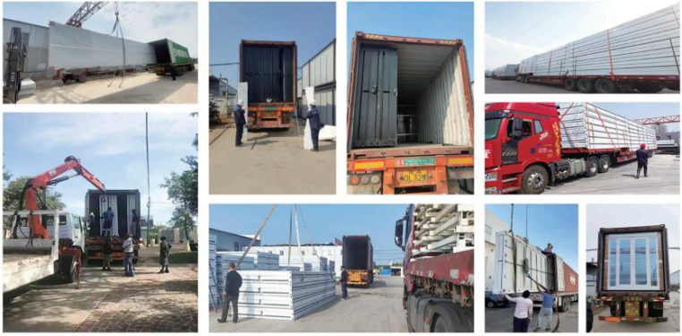 container house loading plan for overseas shipping