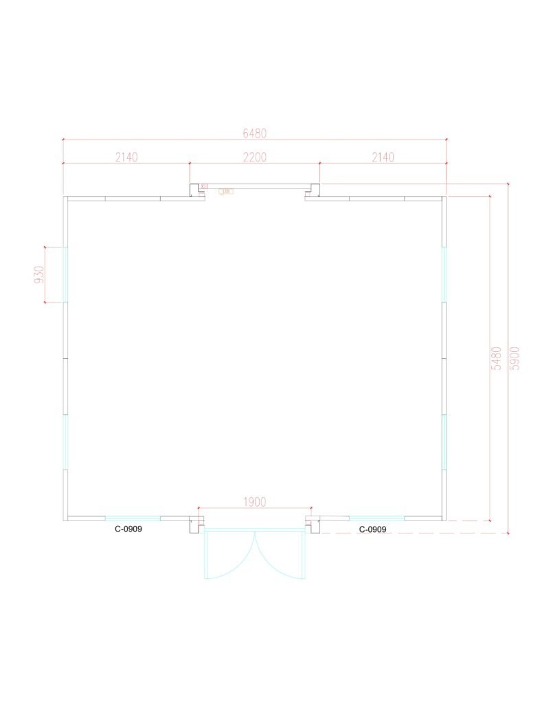 Common Layout Drawings for 20FT Expandable Container 1