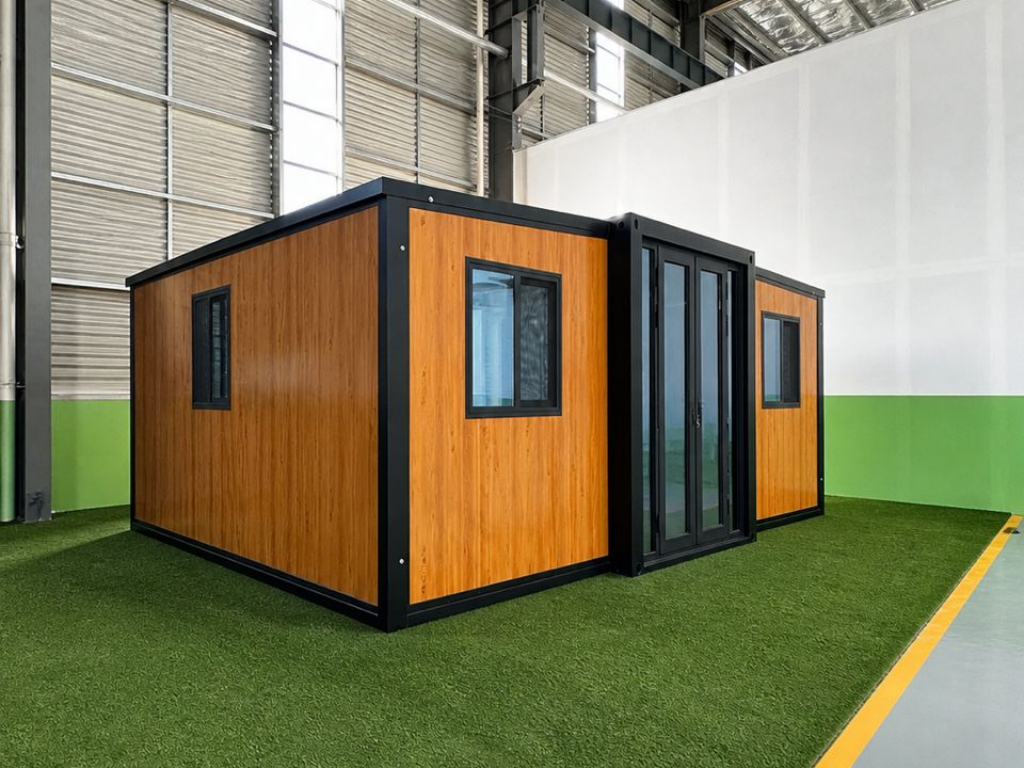 20ft expandable container house exterior for small living unit