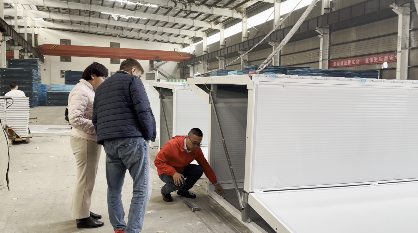 folding house factory production and configuration checking