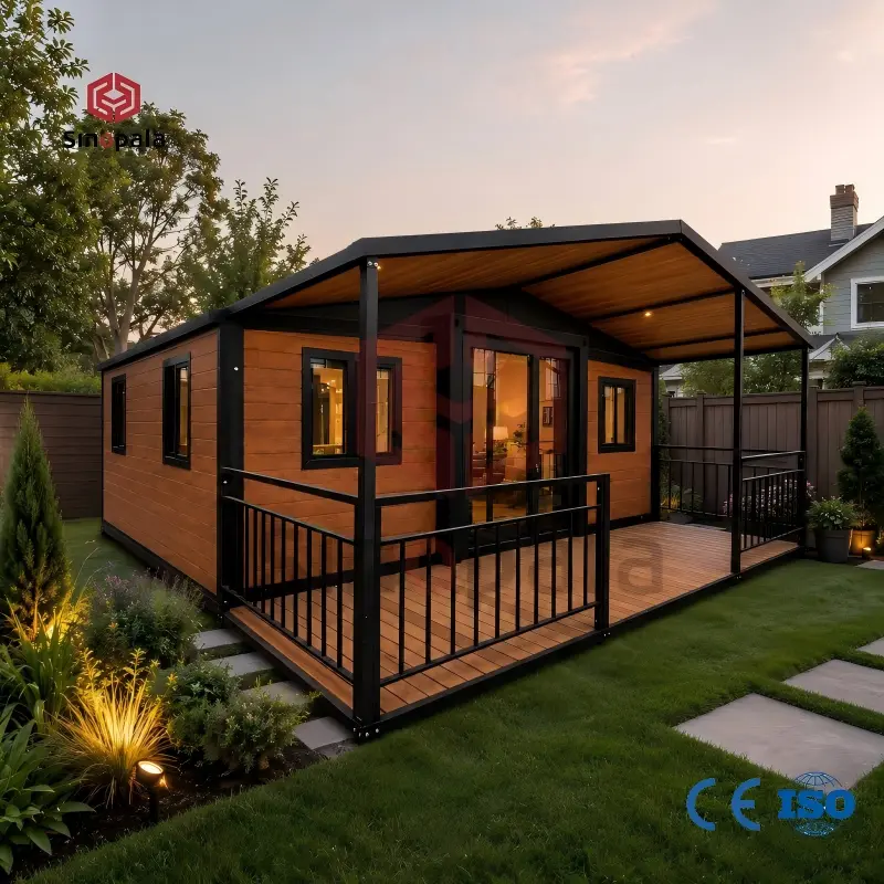expandable container house for rural home and ADU project