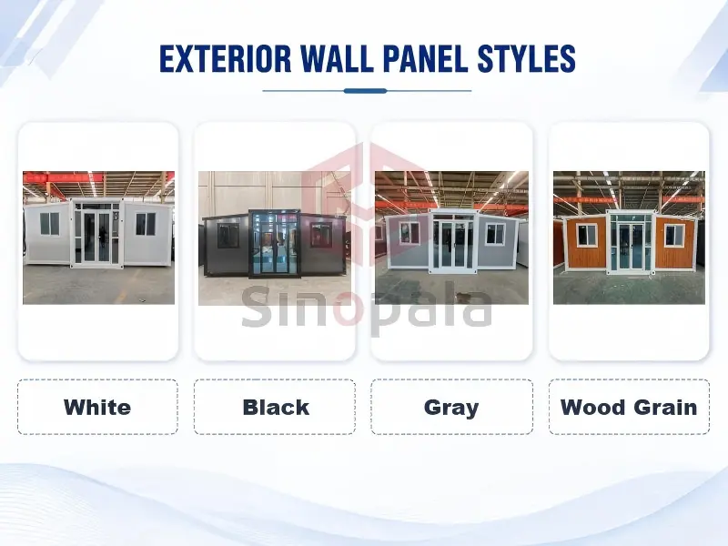 Optional Wall Panel Colors