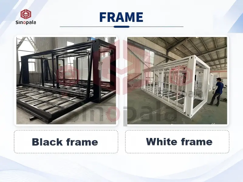 Optional frame colors(1)