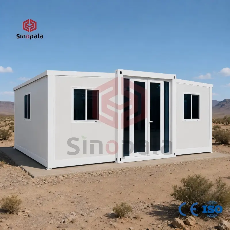 expandable container house for construction site office