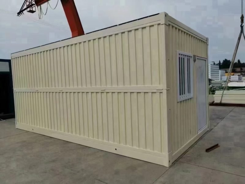 folding container house folded unit for transport